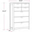 Commode 7 tiroirs Pula