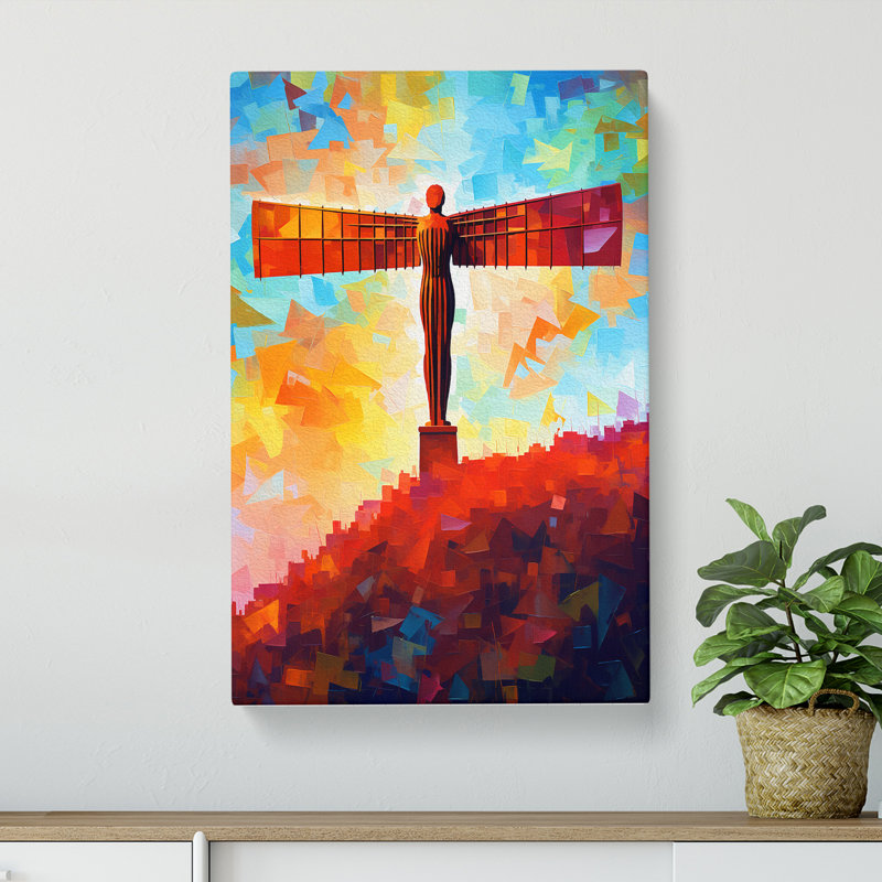 Angel Of The North Pop - Wrapped Canvas