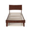 Phoenix Wood Platform Bed with Trundle-223210853-223210861