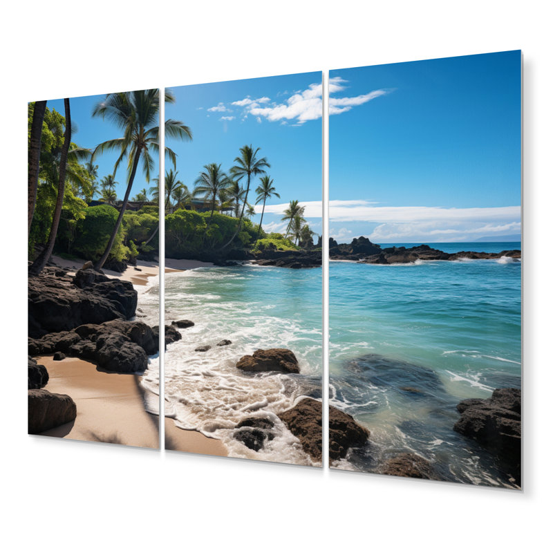 Maui Tropical Dreamscape II - Maui Metal Art Print Set