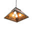16" Square Loon Pendant