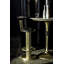 Sedes Swivel Upholstered Stool with Metal Frame-61272600