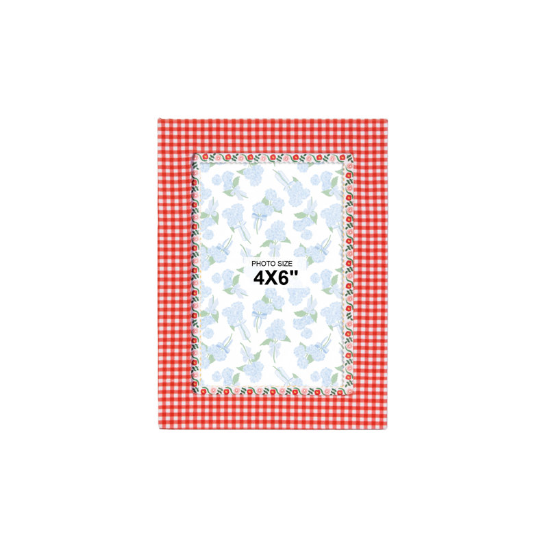 Colourful Picture Frame for Wall, Red, 4" x 6"