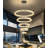 Modern 5-rings Crystal Led Chandelier-79097869