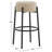 Colombe Upholstered Stool with Metal Frame-982525774-991454321
