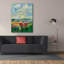 «Green Meadow 2» par Silvia Vassileva, art mural sur toile-744399943