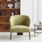 Carreras Upholstered Accent Chair With Curved Back & Wooden Legs-238214988-267009198