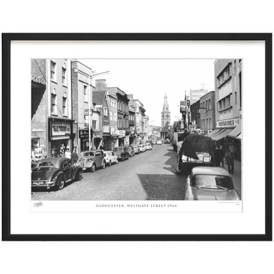 Gloucester, Westgate Street 1964 by Francis Frith - Single Picture Frame Print