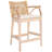 Caedon Gianni Rattan Upholstered Counter Stool-1565020266