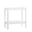 Table de chevet avec deux tablettes spacieuses-46514004