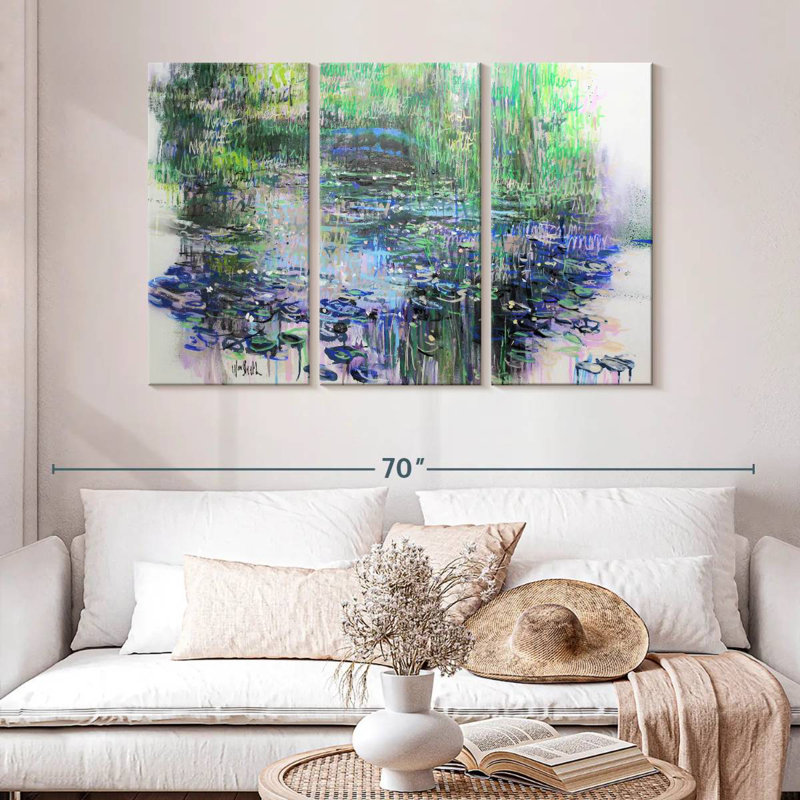 Avery Giverny No.10, 32" H x 50" W