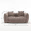 Fauteuil à billes doux avec noyau en mousse haute résilience, canapé inclinable carré, causeuse, canapé de salon-2066643709