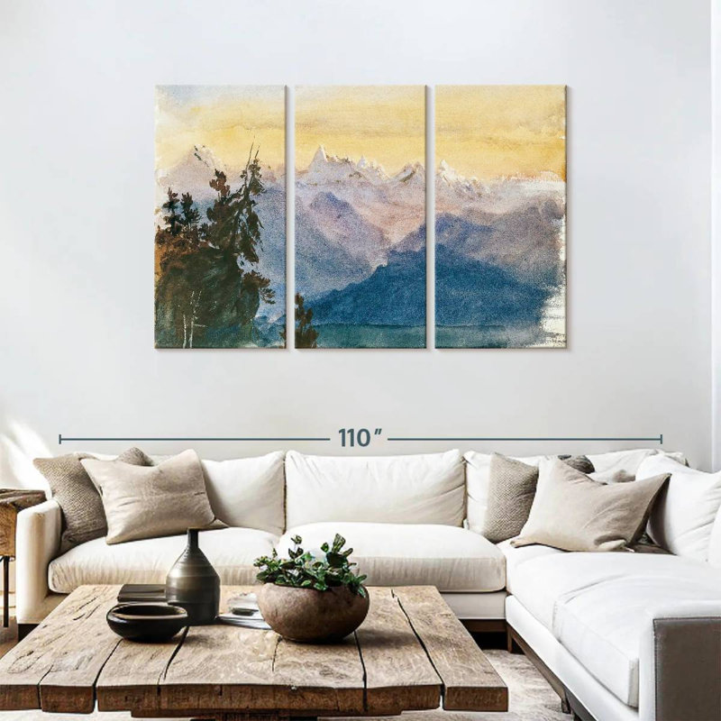 Alvord View From Mount Pilatus 1870, 48" H x 74" W