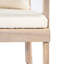 Ensemble de 2 chaises de salle à manger en bois, fauteuils avec coussins, chaise d'appoint en tonneau, ensemble de chaises d'appoint de cuisine pour balcon, cour arrière, jardin