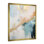 "Blissful Solitude", peinture abstraite rétro - reproduction sur toile