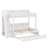 Multifunctional Storage Staircase Bunk Bed With Trundle And Integrated LED，USB，Shelves-766706826