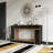 2-Tier Wooden Rectangular Sofa Hallway Table