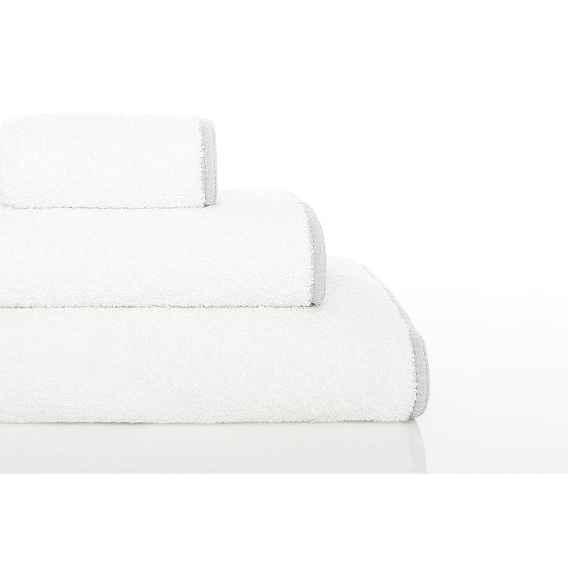 Contour Hand Towel, Silver