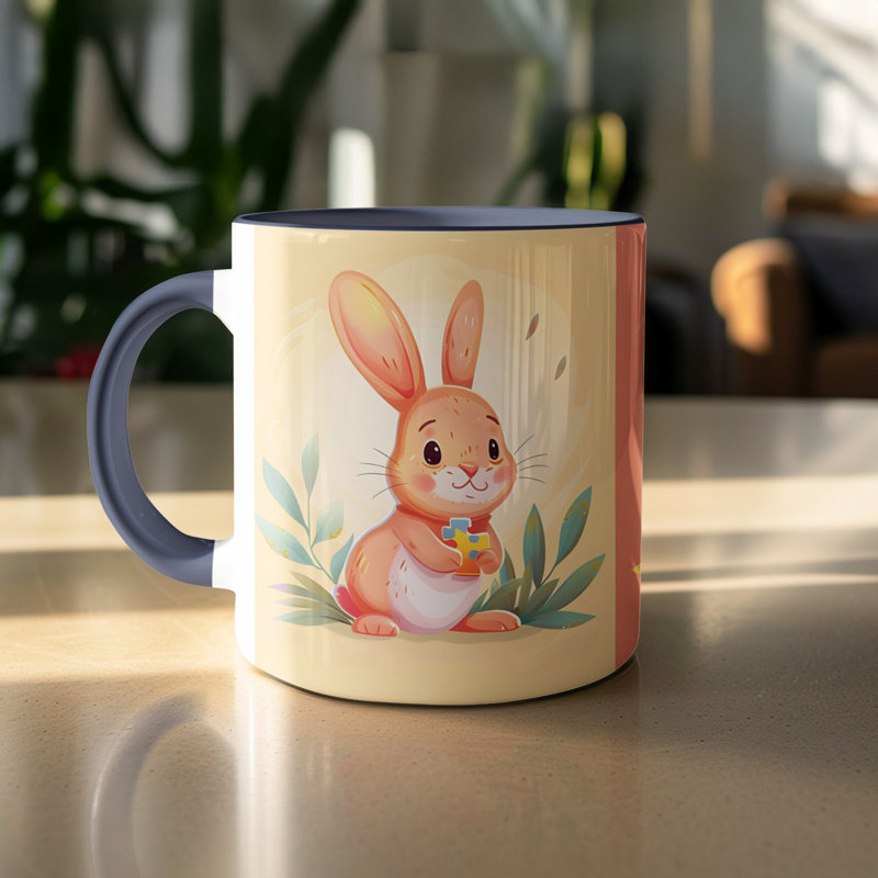Ceramic Coffee Mug, Navy