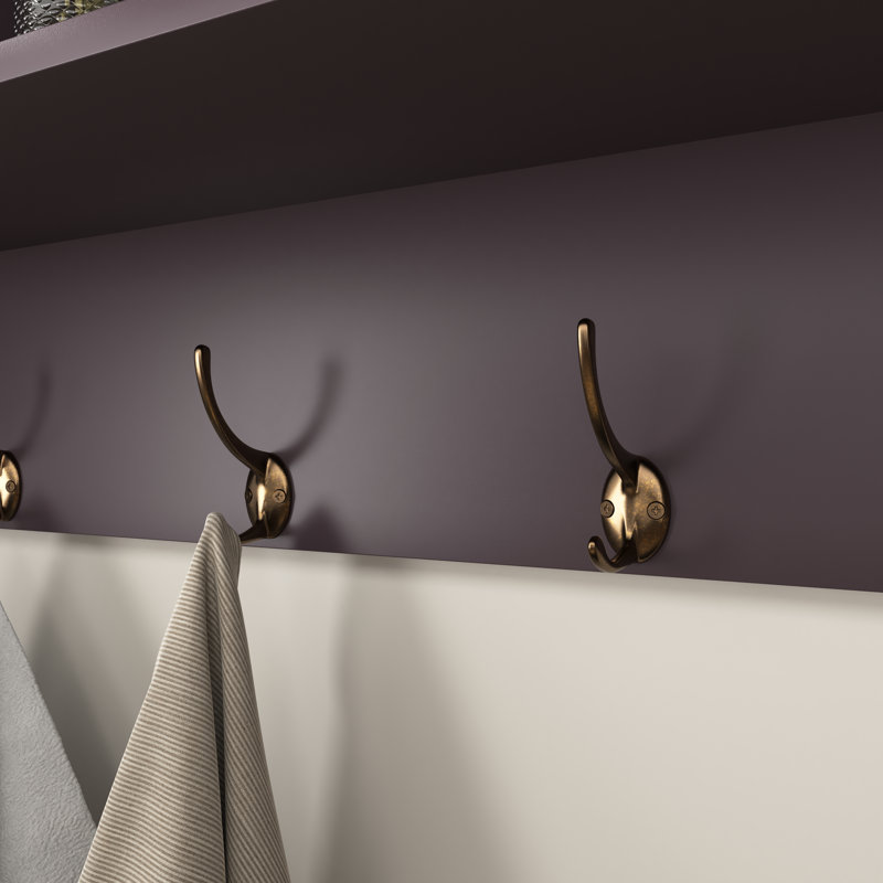 Portemanteau mural Thyra, Espresso
