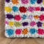 Tapis multicolore à poils longs rayé Mira-24809442