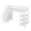 Lit mezzanine avec escalier de rangement-1203676003