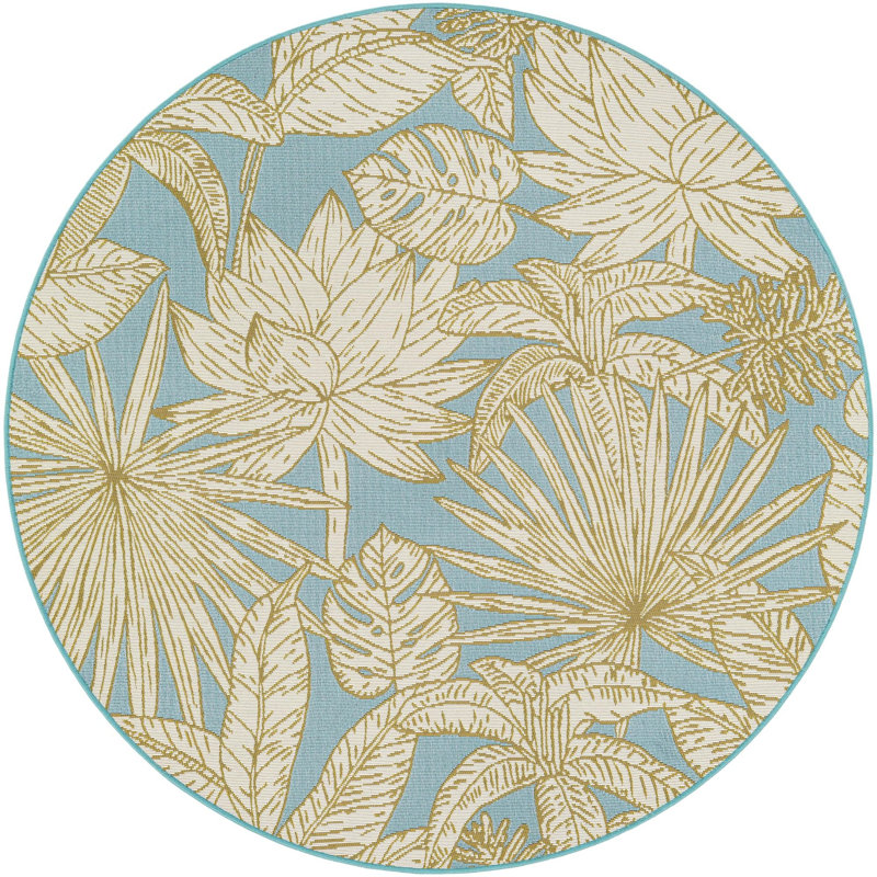 Gardenia Terianna Rug, Round 5'1"