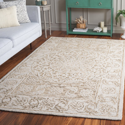 Tapis en coton touffeté à la main Loujain