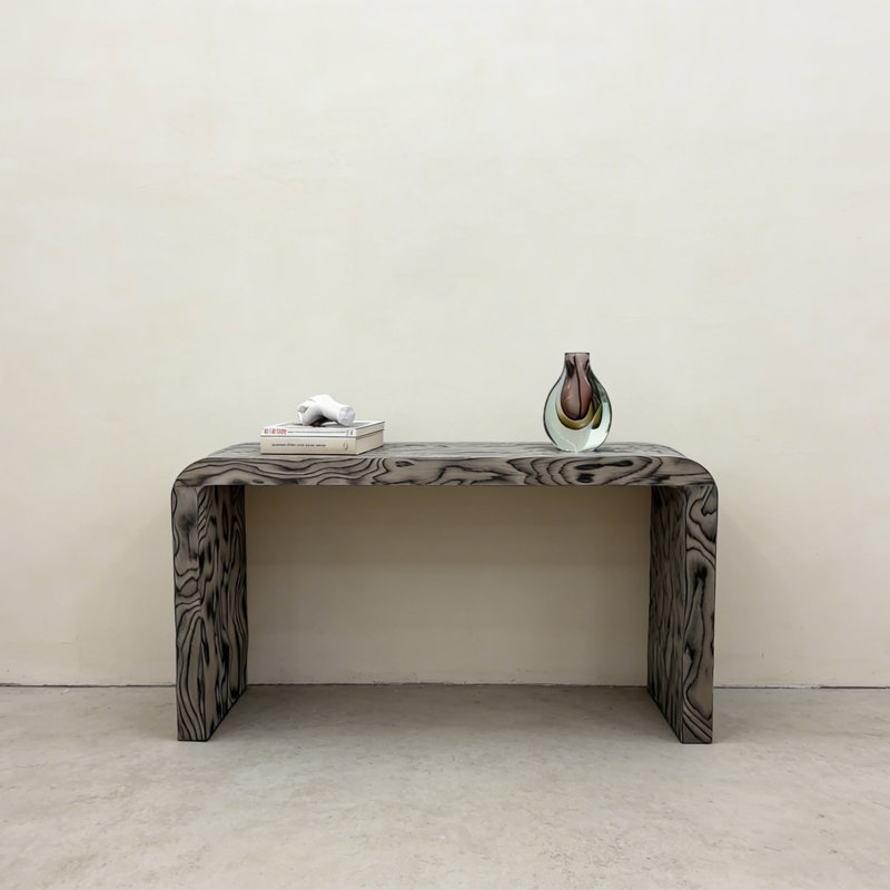 Console rétro minimaliste, H 31,5 po x l 47,24 po x P 13,78 po