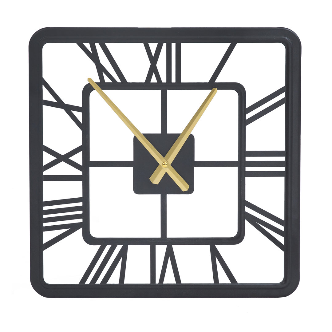 Albourne Metal Wall Clock 17 Stories