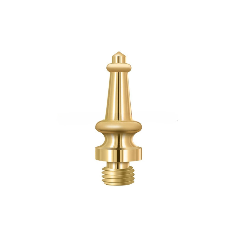Deltana DSST15 Steeple Tip in Brushed Nickel, Brass