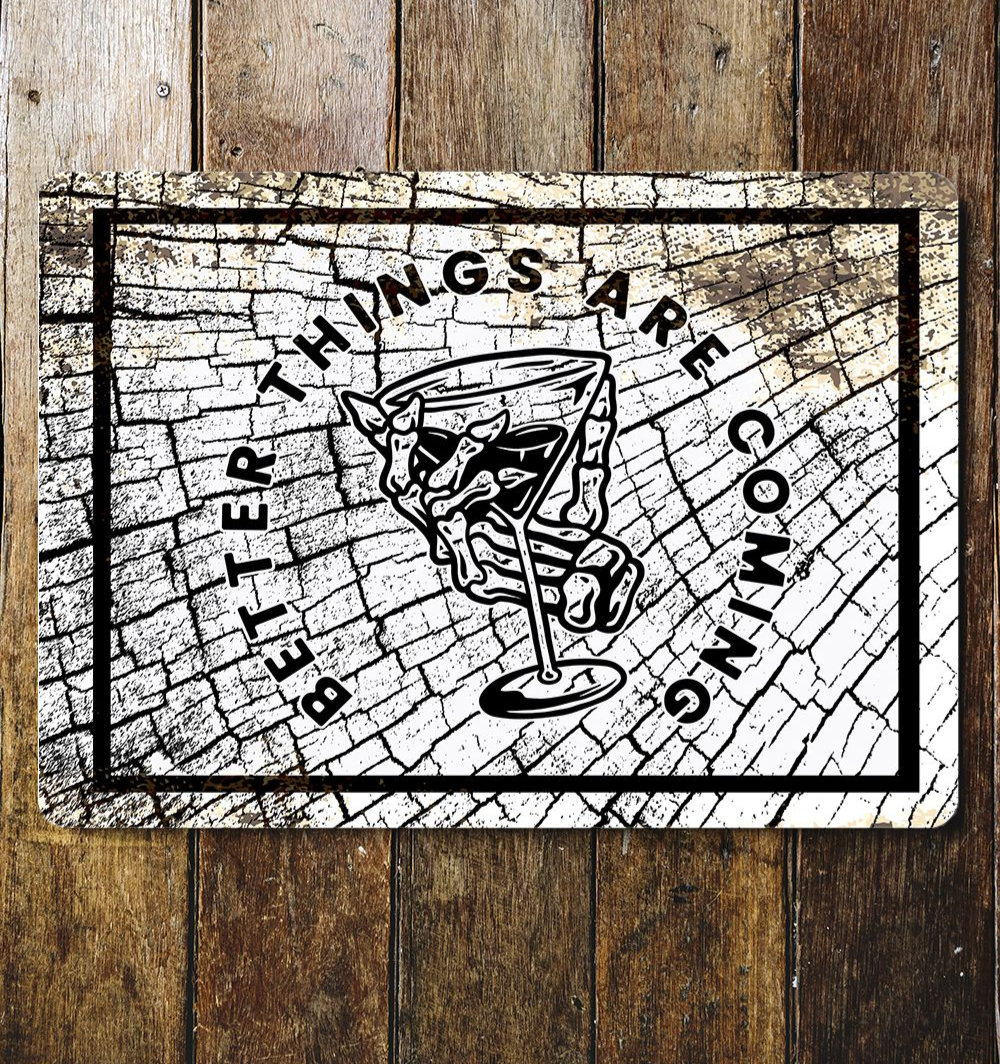 Handmade Food & Beverage Wall Decor on Metal