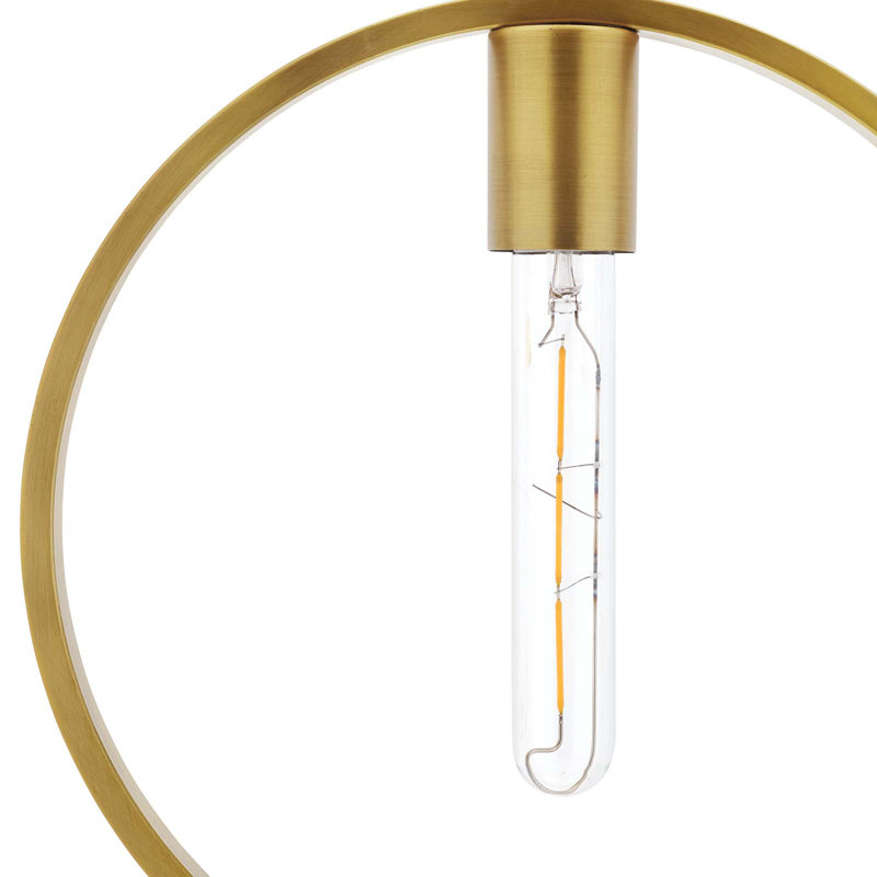 Modway Orbit Brass Ceiling Pendant Light
