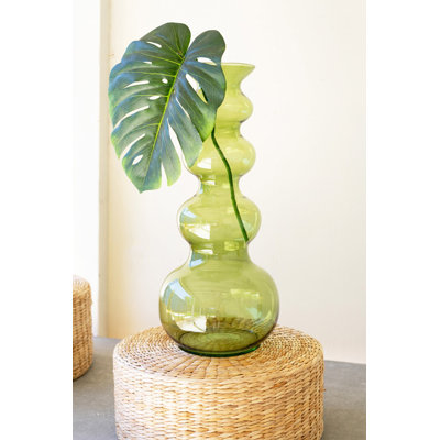 Grand vase en verre 24 "H