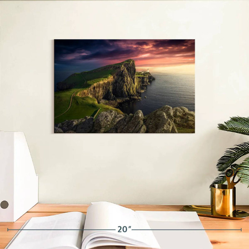 Phare de Gillard Neist Point Vista, H 8 po x l 12 po