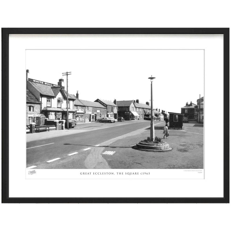 Great Eccleston, The Square C1965 - Single Picture Frame Print, 28cm H x 36cm W x 2.3cm D