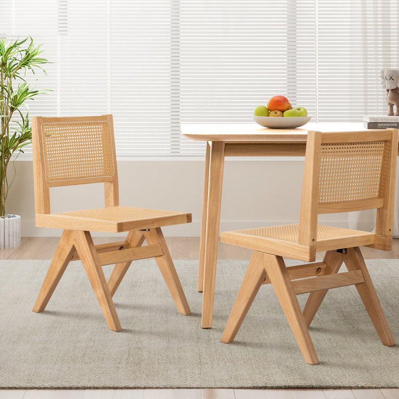 Chaise d'appoint Anaely, Noyer