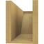 Queue de chevron Concord Woodgrain TimberThane, brun clair apprêté-88142039
