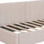Lit de jour rembourré avec 2 tiroirs de rangement, base de lit pour la maison-171220396-171220398