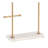 Marble Gold Jewelry Stand with Rectangular Base