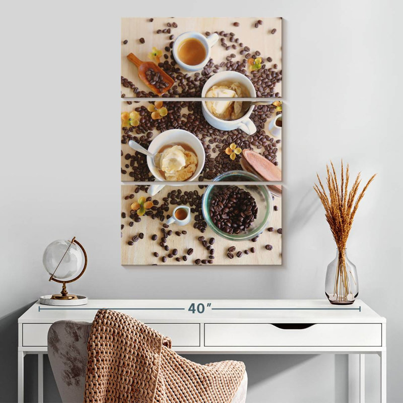 Dessert italien Yarlin Affogato, H 32 po x l 20 po