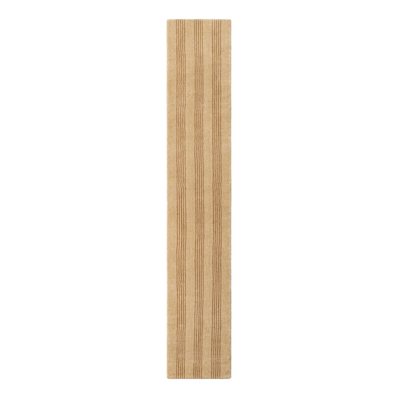 Tapis en laine naturelle Jill Zarin Winchester, Tapis de couloir 1 pi 4 po x 8 pi