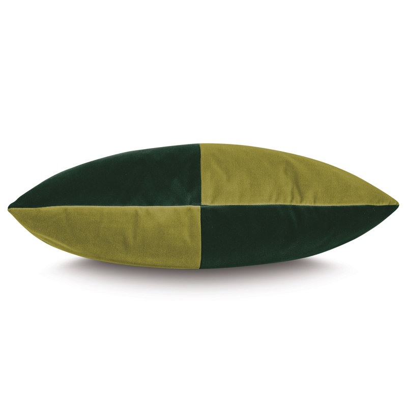 Housse de coussin et insert Studio 773, Émeraude / lime