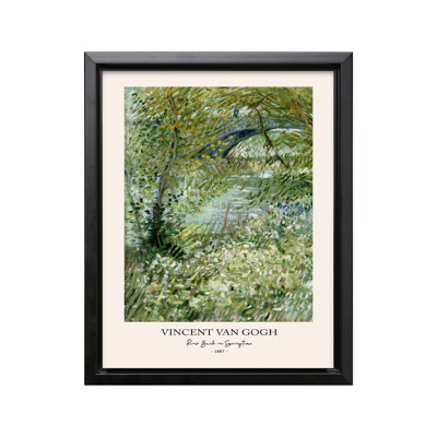 Van Gogh - River Bank in Springtime