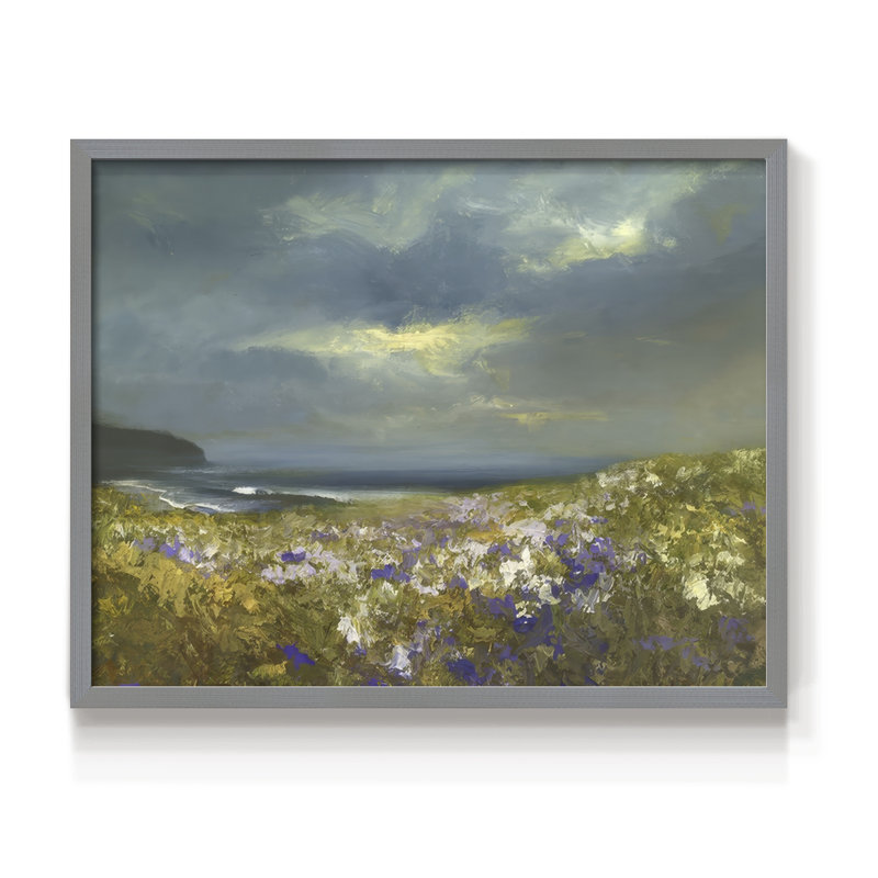 Montara Summer -Framed Print - Restickable