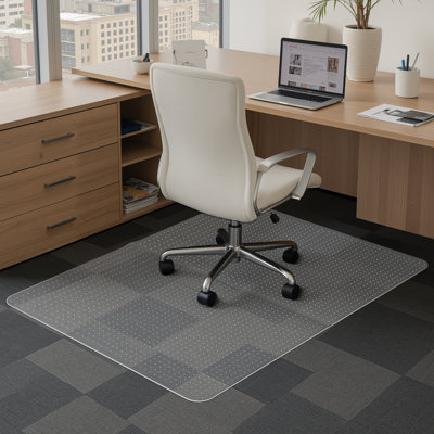 Tapis de chaise pour plancher à poils courts