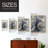 Heavy Weather Framed Print - Solid Wood