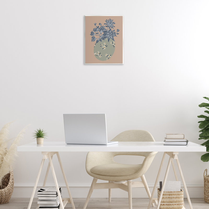 Plaque murale In The Roots Bouquet, design par Beki Marquardt