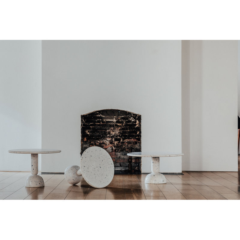 Taiko End Table, 18.1" H x 17.5" W x 17.5" D
