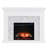 Norcott 50'' W Electric Fireplace
